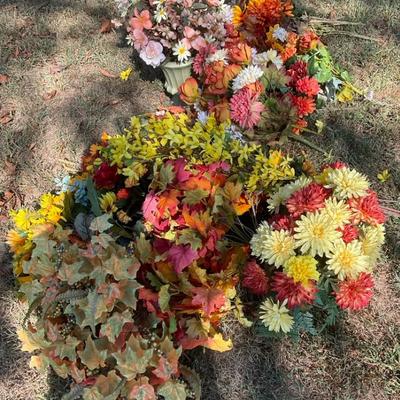Assorted Fall Faux Flowers
