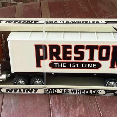 Nylint GMC ‘18-Wheeler, “Preston” Collectible Truck