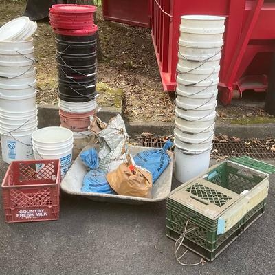 Buckets, Crates, & More