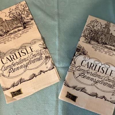 Carlisle PA Linen Tea Towels