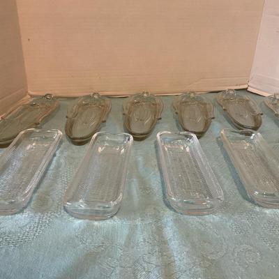 Vintage Corn On The Cob Plates