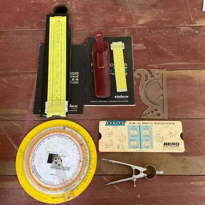 Pickett Slide Rule & More