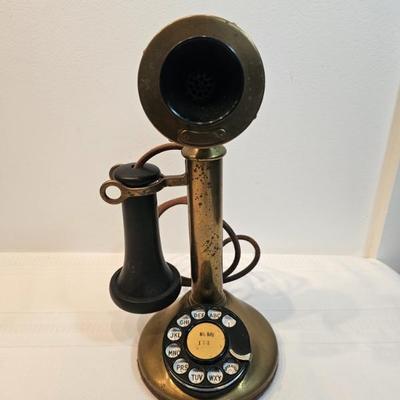 Antique Western Electric Telephone From Mt. Holly Vermont...