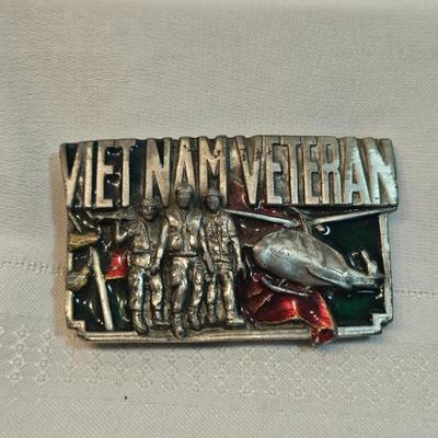 Vietnam Veteran Belt Buckle...