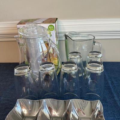 Ice Tea Jug And Glasses