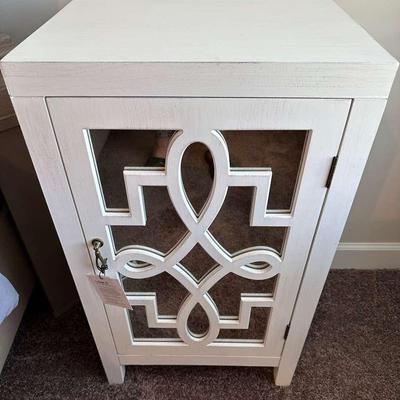 Mirror Front Night Stand 