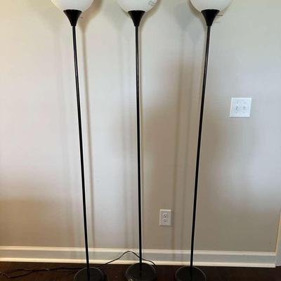 Trio of Floor Lamps