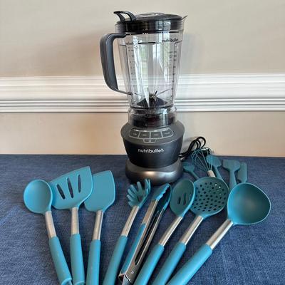 Nutri Bullet And Cooking Utencils 
