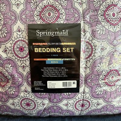 Spring Maid - King 7Pc Bedding Set