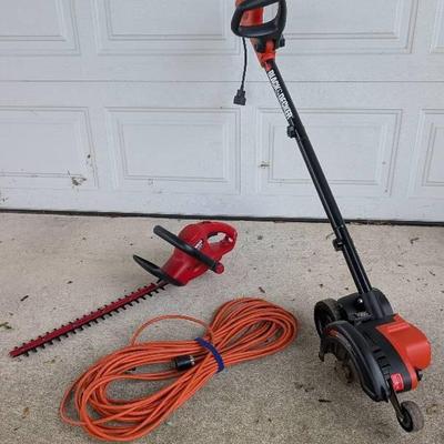 Craftsman Trimmer and Black & Decker Edger