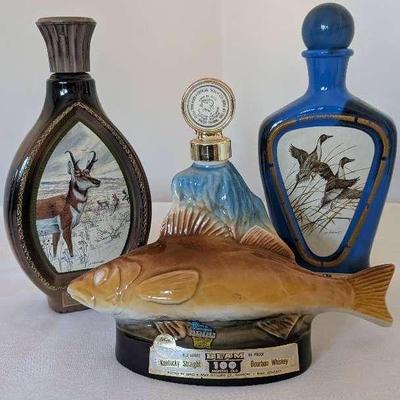 1970's Jim Beam Decanters 