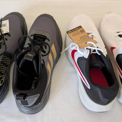 Size 15 New Nike and Adidas Athletic Shoes