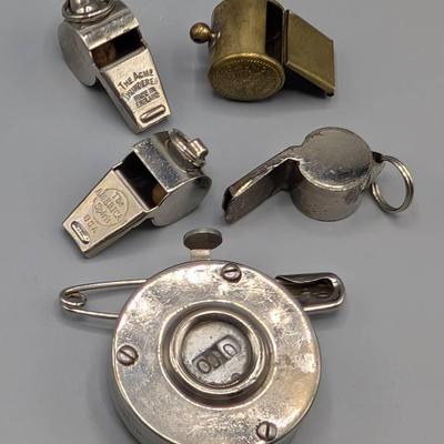 Four Whistles and a Counter