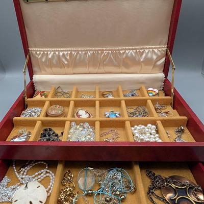 Jewelry Box and Contents
