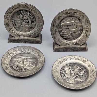 Torino Pewter Mini Plates