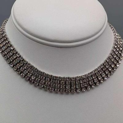 Rhinestone Choker