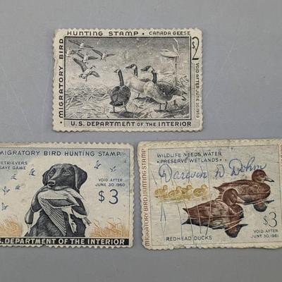 Mid Century Duck Stamps 