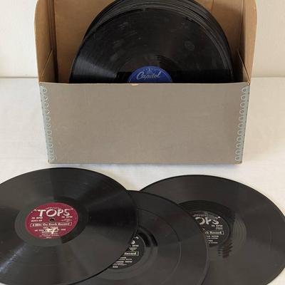 78 RPM Vinyl Records 