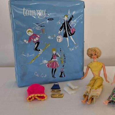 1960's Tammy Case and Dolls
