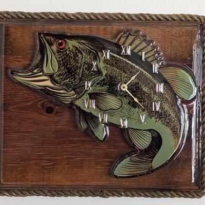 Wooden Bass Clock