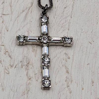 Sterling Silver Cross and Chain
