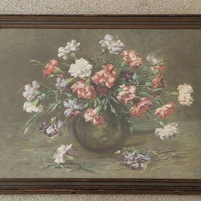 Mid Century Floral Print 