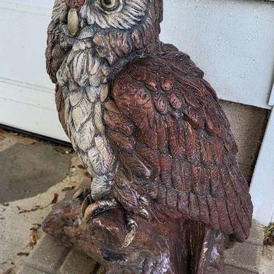 Milwaukee Concrete Studios Owl Statue