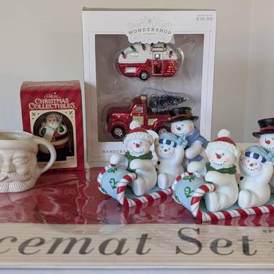 Christmas Table Decor 