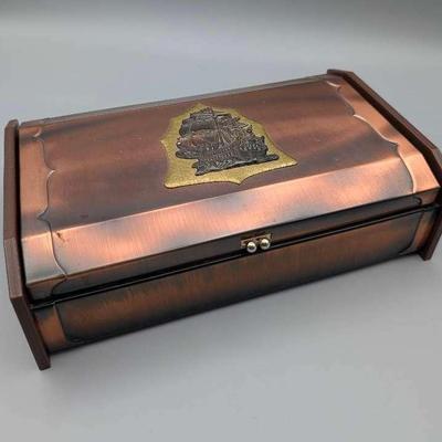 Nautical Trinket Box and Contents