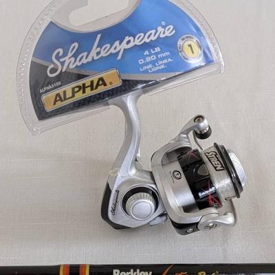 Shakespeare Reel and Berkley Rod