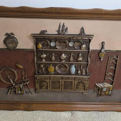 Ideal Original Wall Decor Framed 3-D Art #2