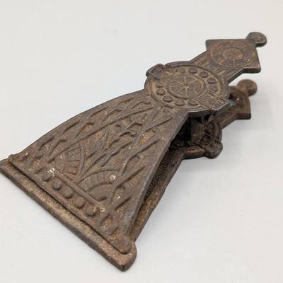 Victorian Era Cast Iron Wall Mount Clip