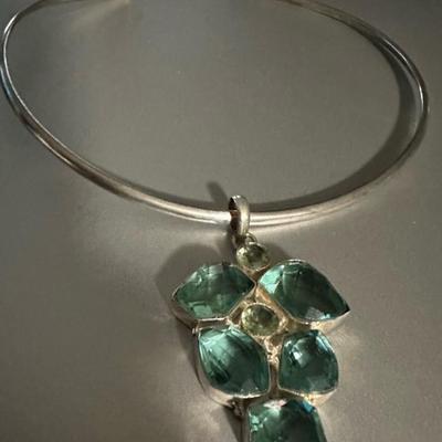 Sale Photo Thumbnail #7: I have Jewlery left over for my last Estate Sale. It was handmade in Alaska all silver.. 