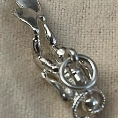 Sale Photo Thumbnail #5: James Avery diver charm 