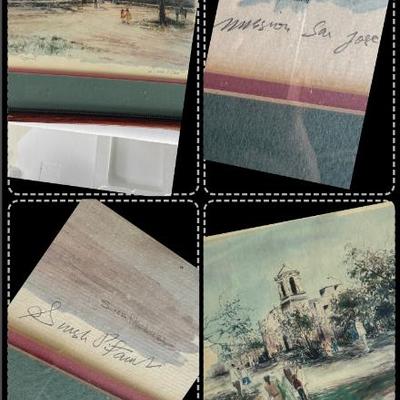 Sale Photo Thumbnail #46: Missions San Jose drawing original