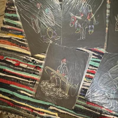 Sale Photo Thumbnail #21: Vintage I believe it’s chalk art