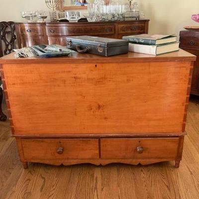 Vintage Blanket Chest