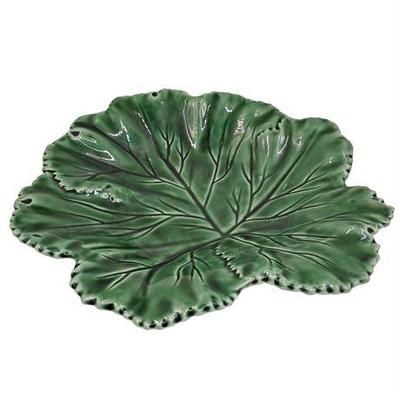 Sale Photo Thumbnail #68: Lot 116  
Secla Portugal Ceramic Green Grape Leaf Plate
