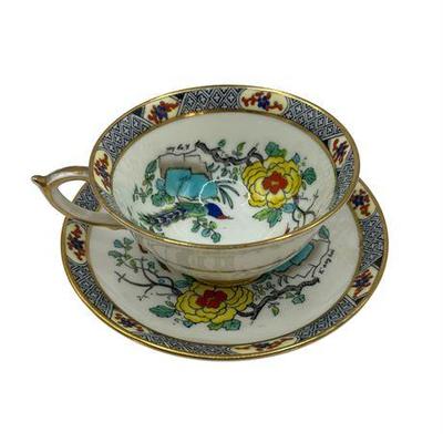 Sale Photo Thumbnail #85: Lot 141   
"Reproduction of Old Chinese" Paragon English Fine Bone China Teacup & Saucer