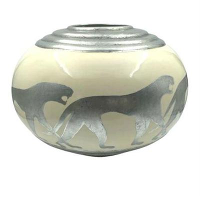 Sale Photo Thumbnail #50: Lot 077  
P.Pikkel Interiors Panther Decorator Vessel