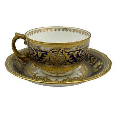 Sale Photo Thumbnail #83: Lot 138   
4782 Royal Crown Derby English Teacup and Saucer