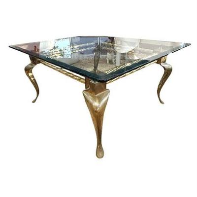 Sale Photo Thumbnail #12: Lot 006   
LaBarge Brass Cocktail Table