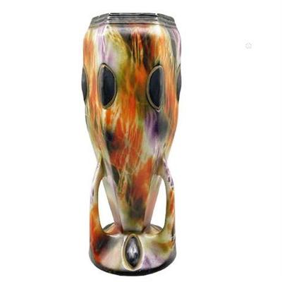 Sale Photo Thumbnail #49: Lot 075   
Ditmar-Urbach Czechoslovakian Alien Ware Vase