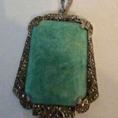 Vintage Gemstone in 925