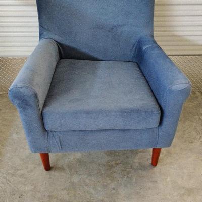 Blue Accent Chair 