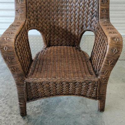 Wicker Accent Chair