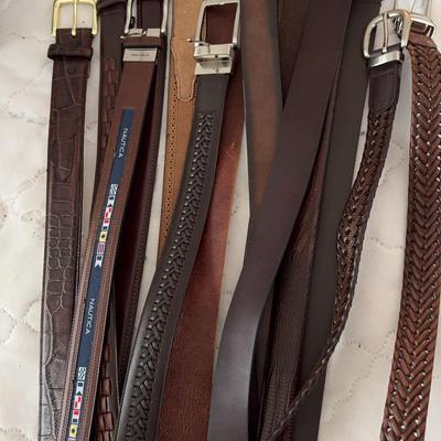 Men’s Brown Belts Waist 38/40 
