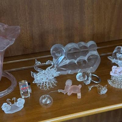 Murano Glass And Crystal Figures