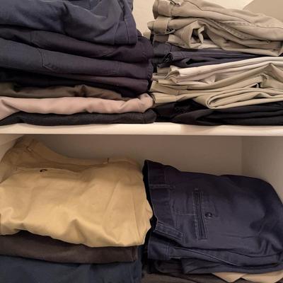 26 Pair Men’s Dress Pants And Dockers Size 34 - 42