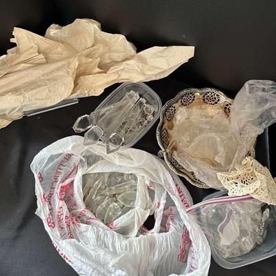 Miscellaneous Crystal Chandelier Pieces